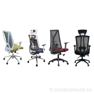 Moule à chaise de bureau en plastique custmozié